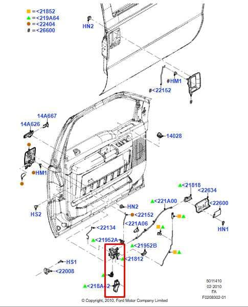2011-2016 Ford F250 Lariat Crew Cab Front Right Side Door Lock Latch Actuator - Alshned Auto Parts