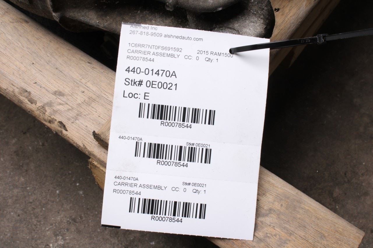 2013-2021 Ram 1500 Classic 5.7L 4WD Front Axle Differential Carrier 3.21 ratio - Alshned Auto Parts