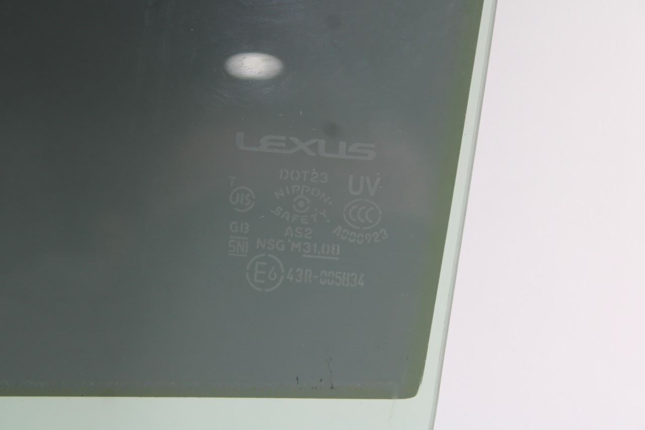 2006-2013 Lexus IS250 Rear Left Driver Side Door Window Glass 68114-53132 OEM - Alshned Auto Parts