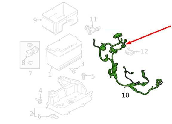 2020-2021 Ford Expedition Max XLT 3.5L Starter Battery Cable Wire Harness *ReaD*1