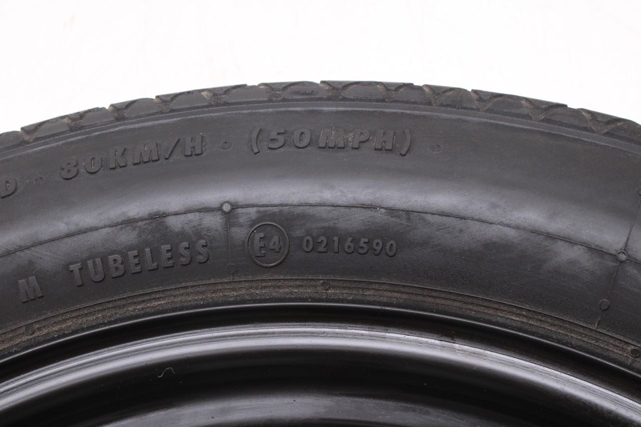 2010-16 Mercedes-Benz E350 Sport 4Matic Spare Wheel Tire Continental T155/70R17 - Alshned Auto Parts