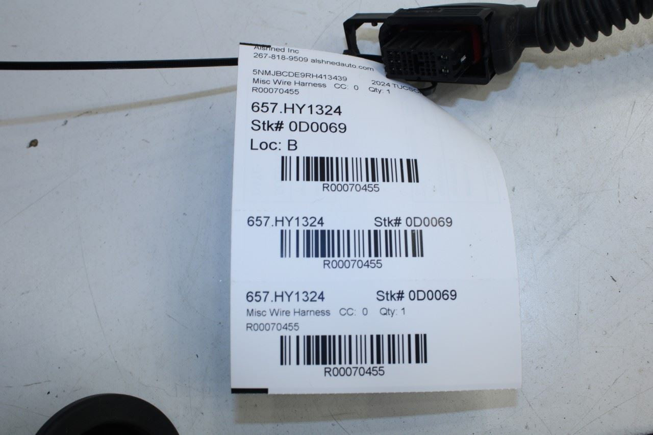 2022-2024 Hyundai Tucson SEL Rear Left Driver Side Door Wire Harness 91620-CW050 - Alshned Auto Parts