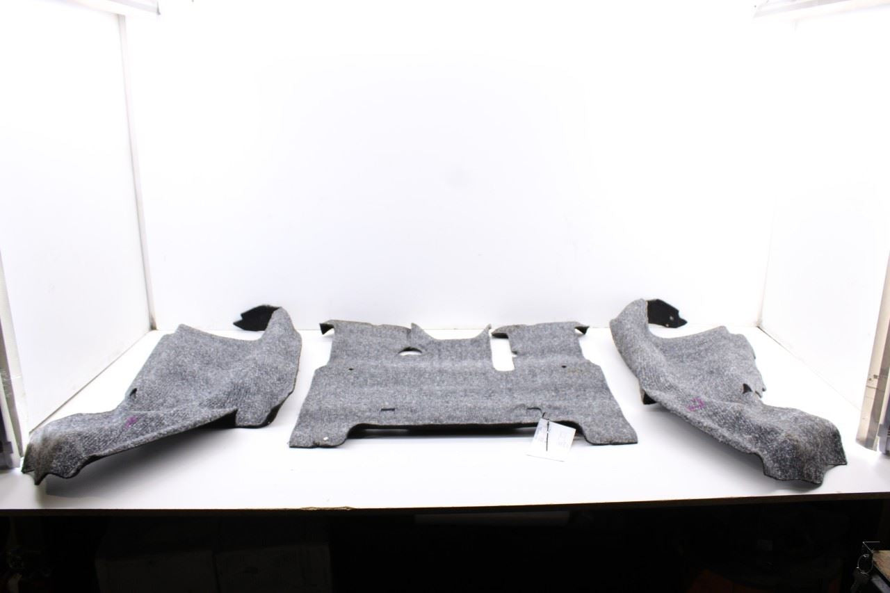 11-13 Jeep Wrangler Sport Rear Cargo Floor Wheel Arch Interior Carpet Liner Set - Alshned Auto Parts
