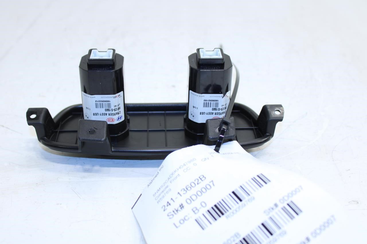 2019-2020 Hyundai Santa Fe Center Console Rear USB Charger Ports 96125-S1500 OEM - Alshned Auto Parts