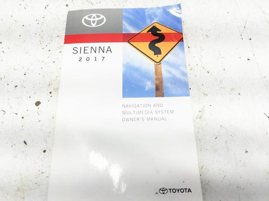 2017 Toyota Sienna Owners Manual Set OM08007U 01999-08007 OEM - Alshned Auto Parts