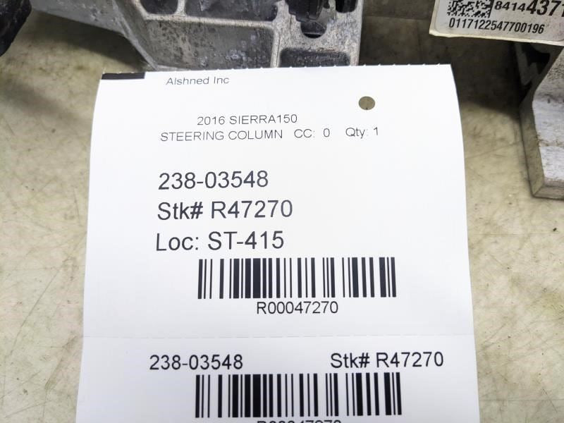 2014-2019 GMC Sierra Steering Column Assembly 1500 84511957 OEM