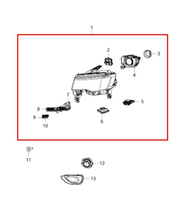 17-18 Jeep Grand Cherokee Summit 4WD Front Left Side Bi-Xenon HID Headlight Lamp - Alshned Auto Parts