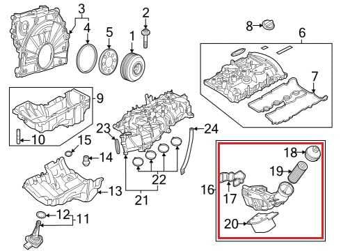 23-25 BMW 430i Gran Coupe xDrive 2.0L Engine Oil Filter Housing Assy 11428580414 - Alshned Auto Parts