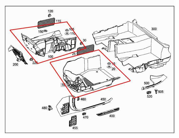 15-21 Mercedes-Benz C300 4Matic 2.0L Front RH and LH Side Floor Carpet Liner Set - Alshned Auto Parts
