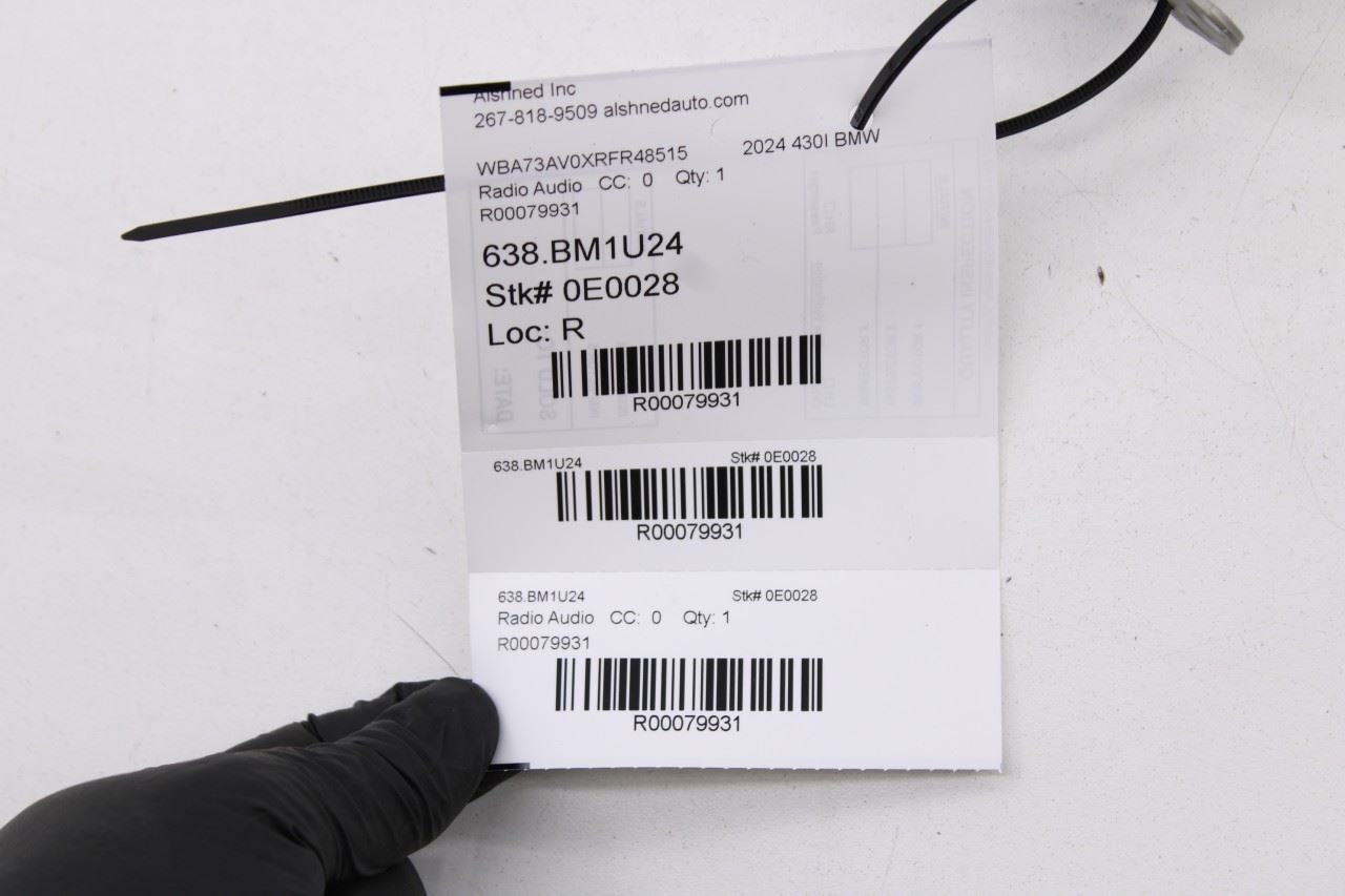 2024 BMW 430i Gran Coupe xDrive Harman Navi Audio Radio Receiver 65125B32399 OEM - Alshned Auto Parts