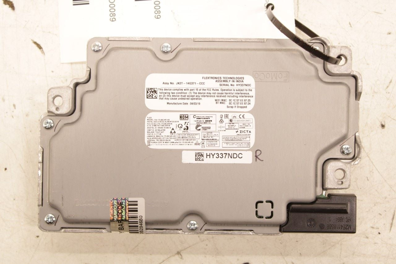 2018-2019 Ford Ecosport SE Sync 3 APIM Communication Module JK2T-14G371-CCC OEM - Alshned Auto Parts