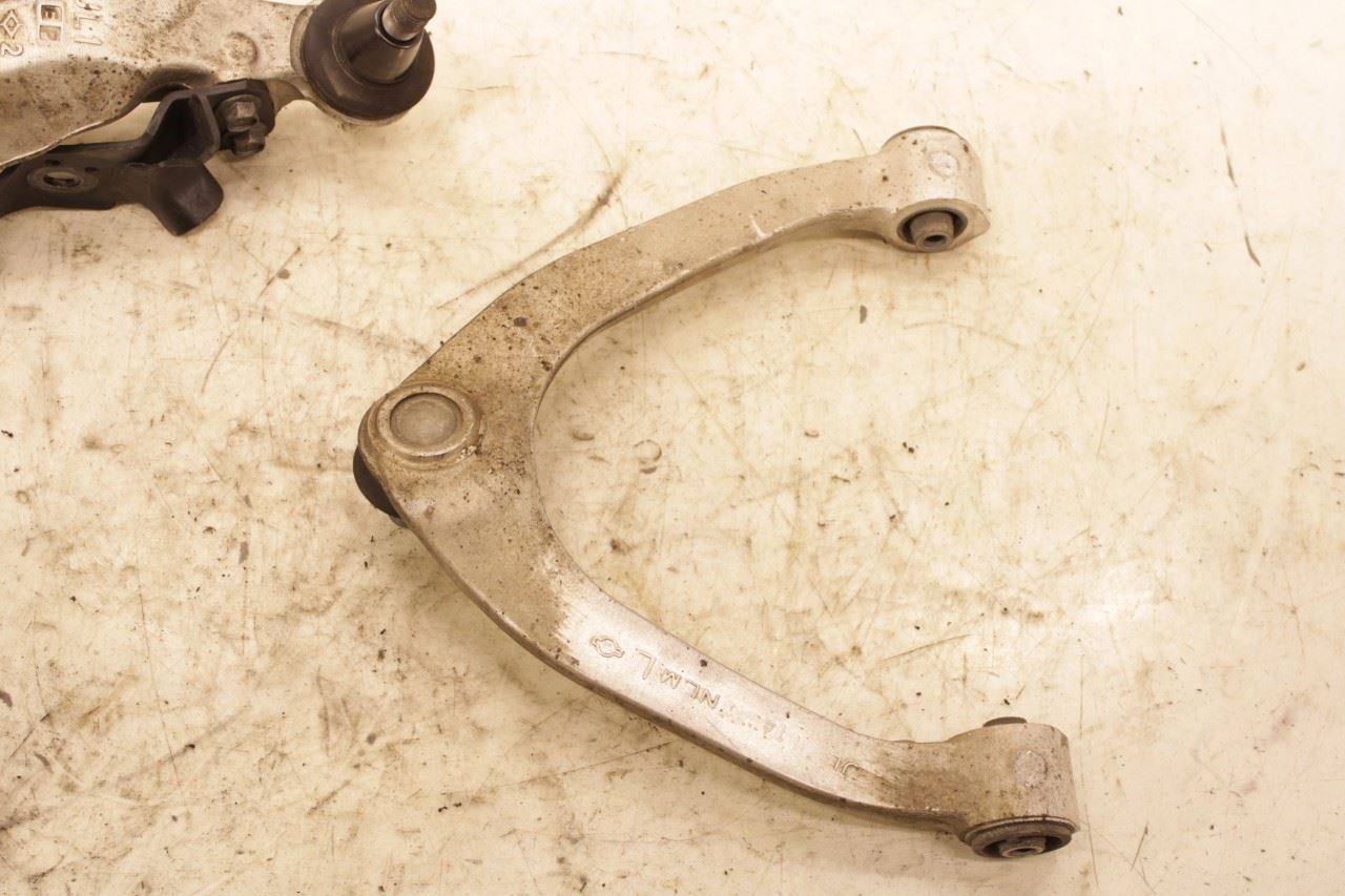 14-24 Infiniti Q50 Premium RWD Front Suspension Driver Left Side Control Arm Set10
