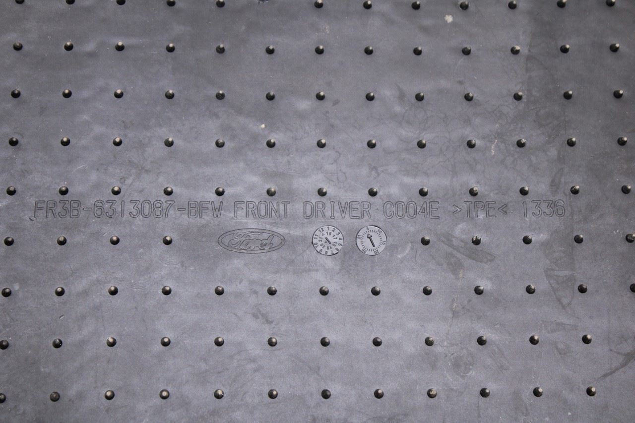 2015-23 Ford Mustang Conv V6 Front Rear RH and LH All Weather Rubber Floor Mats - Alshned Auto Parts