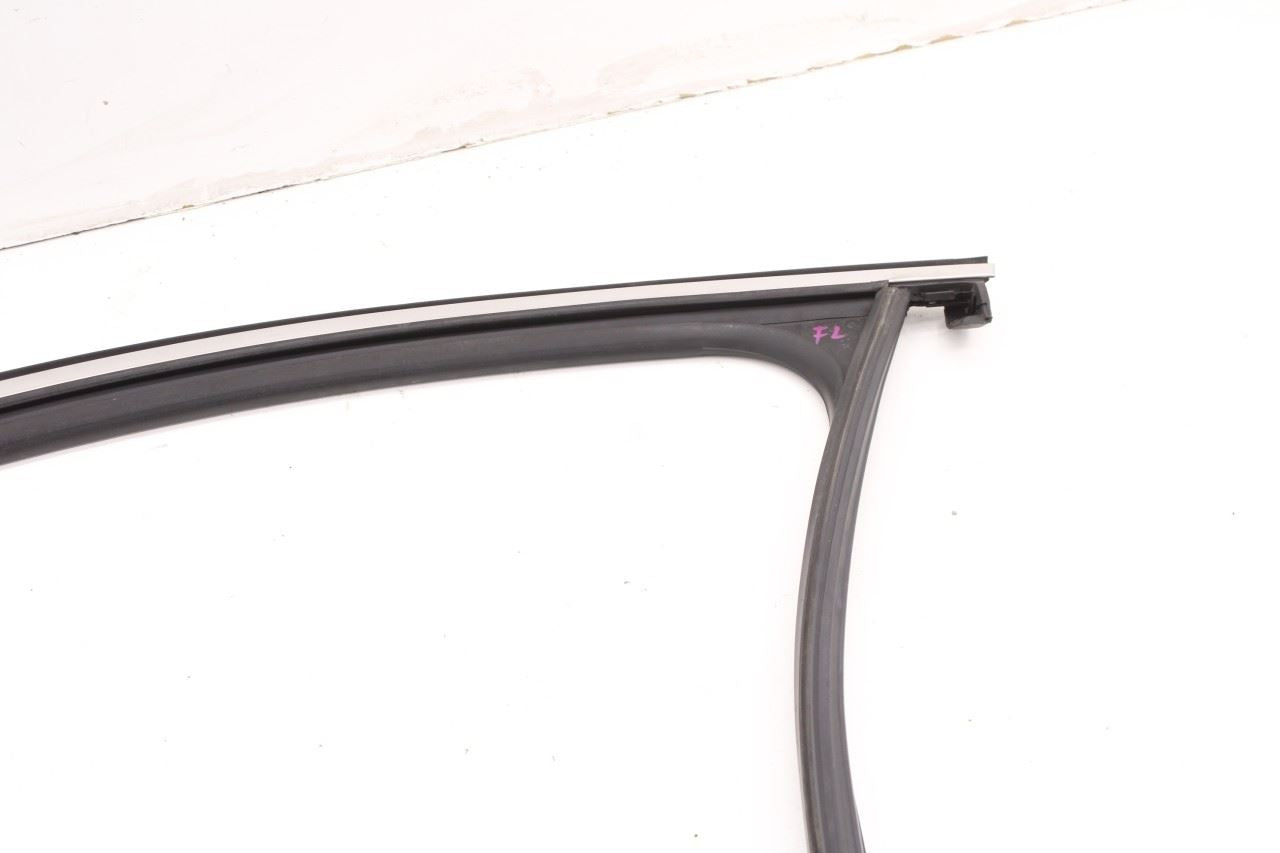19-23 Hyundai Santa Fe SEL Front Left Door Run Channel w/ Belt Weatherstrip Set - Alshned Auto Parts