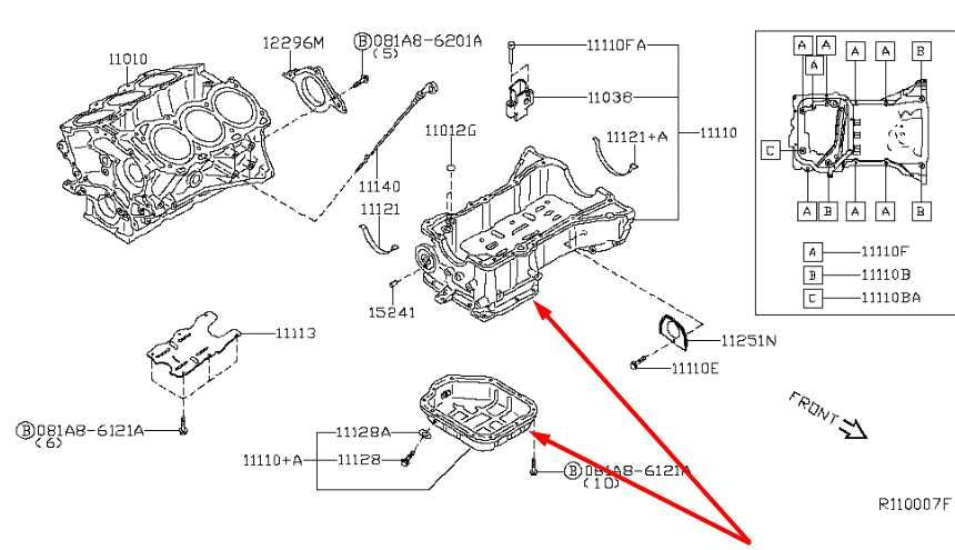 2015-2024 Nissan Murano Platinum 3.5L 6 cylinder Engine Upper and Lower Oil Pan1