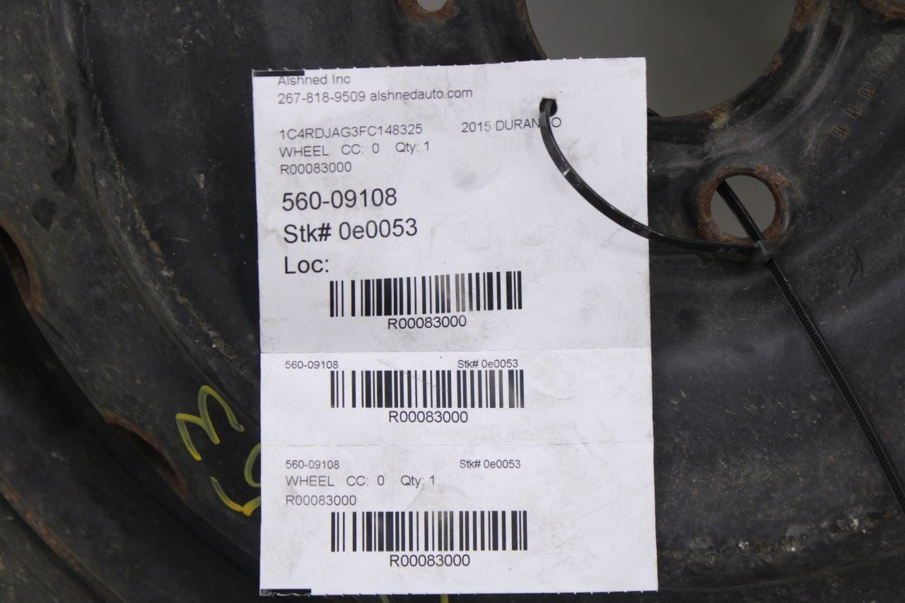 2011-2015 Dodge Durango SXT Spare Wheel Tire Goodyear T175/90D18 111M R18x4.58