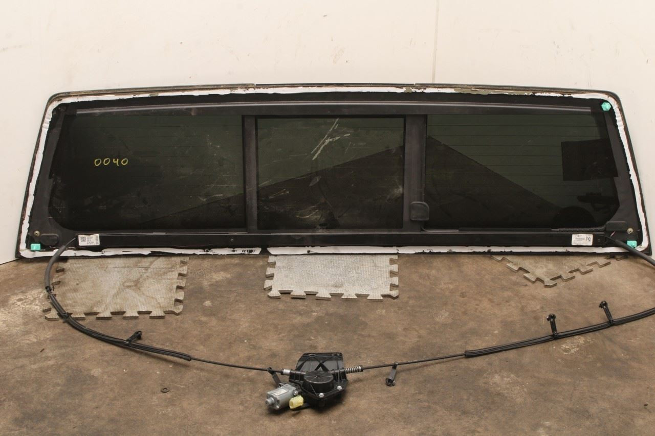 19-24 Ram 1500 Big Horn New Body Rear Power Sliding Back Window Glass 68426398AD6
