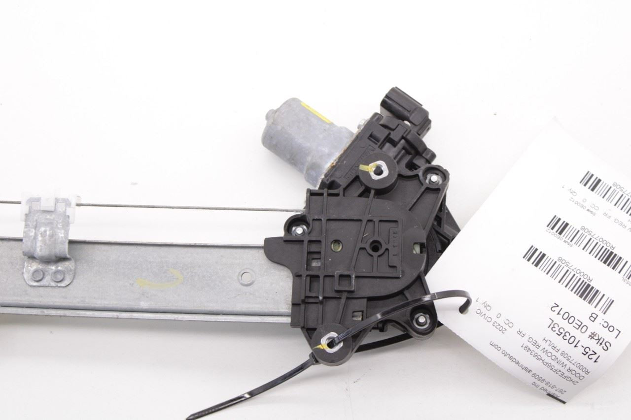 2022-26 Honda Civic Sport Front Left Driver Side Door Window Regulator w/ Motor - Alshned Auto Parts