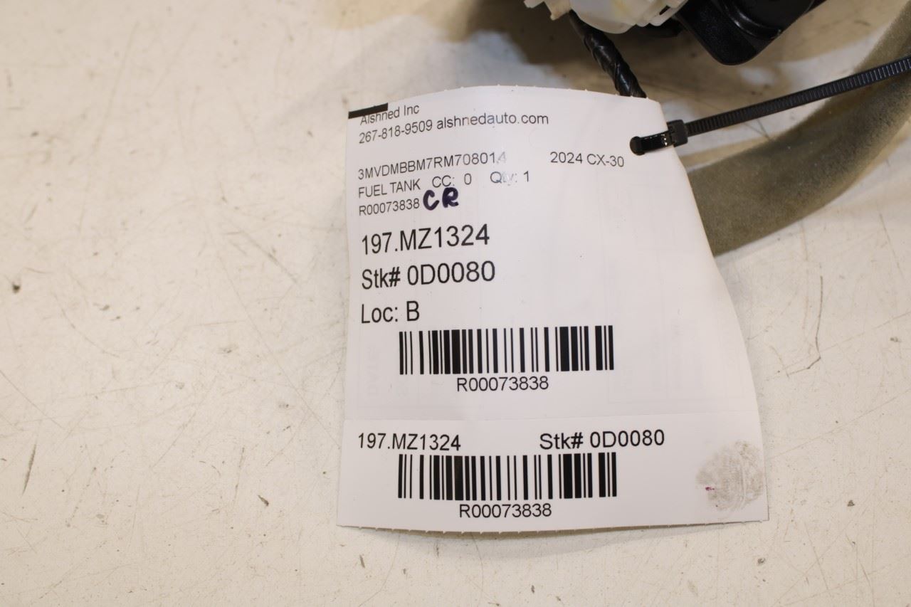 21-25 Mazda CX30 S 2.5L Fuel Tank Filler Door Lid Cover Pocket DGH942421 *ReaD* - Alshned Auto Parts