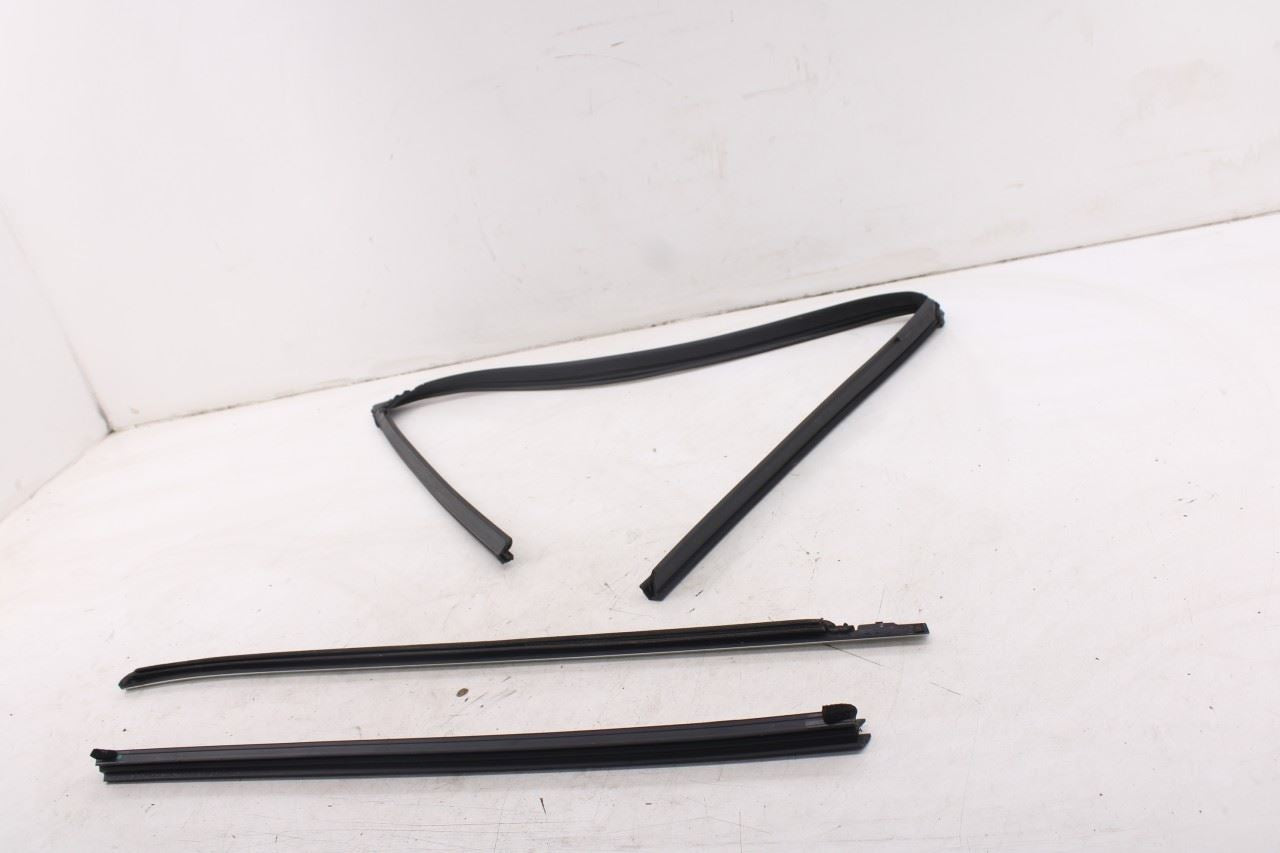 2019-25 Infiniti QX50 Essential Front Left Door Glass Run Channel Trim Belt Set - Alshned Auto Parts