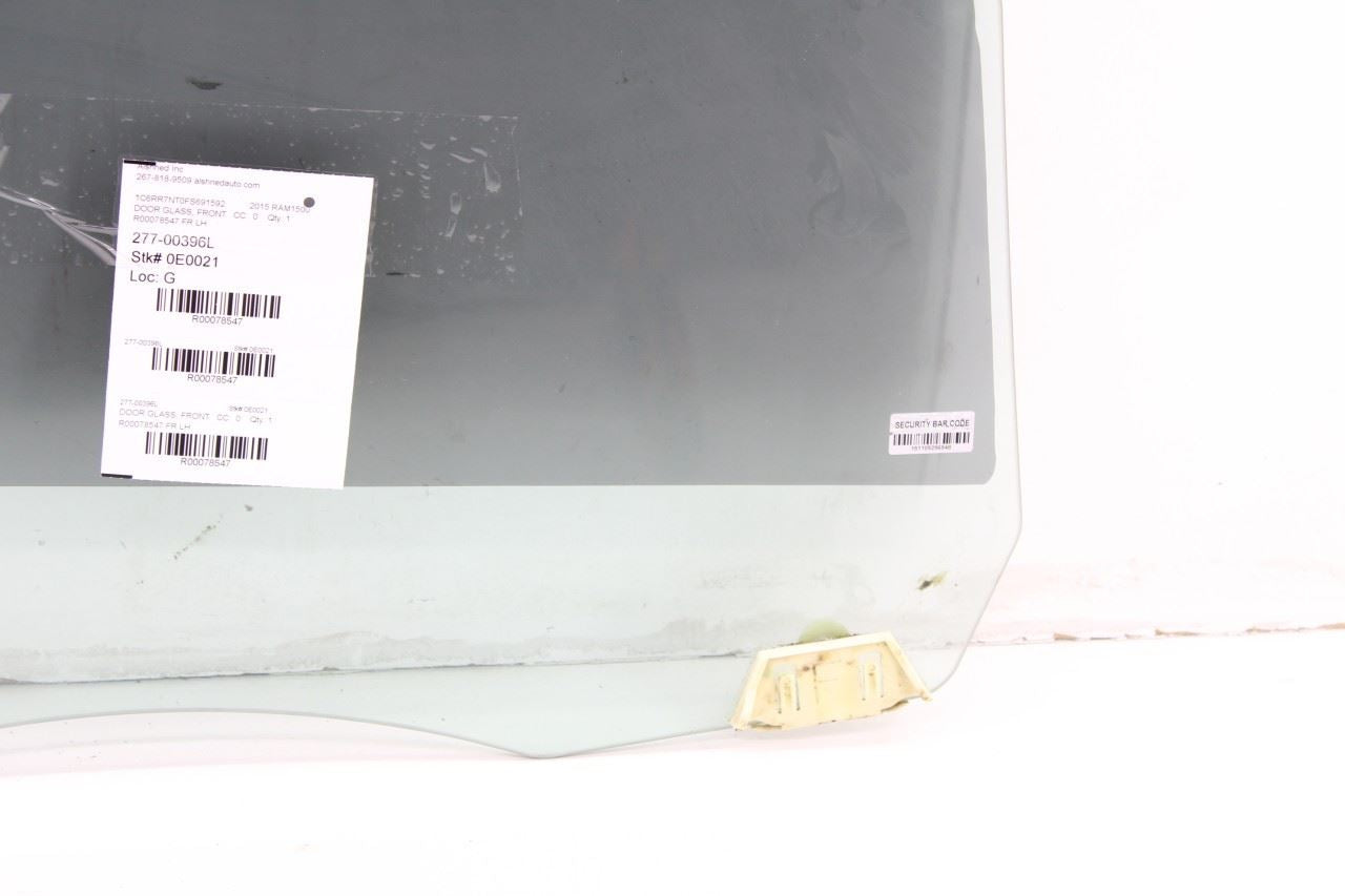 11-2018 RAM 1500 Laramie Front Left Driver Side Door Window Glass 68700439AA OEM - Alshned Auto Parts