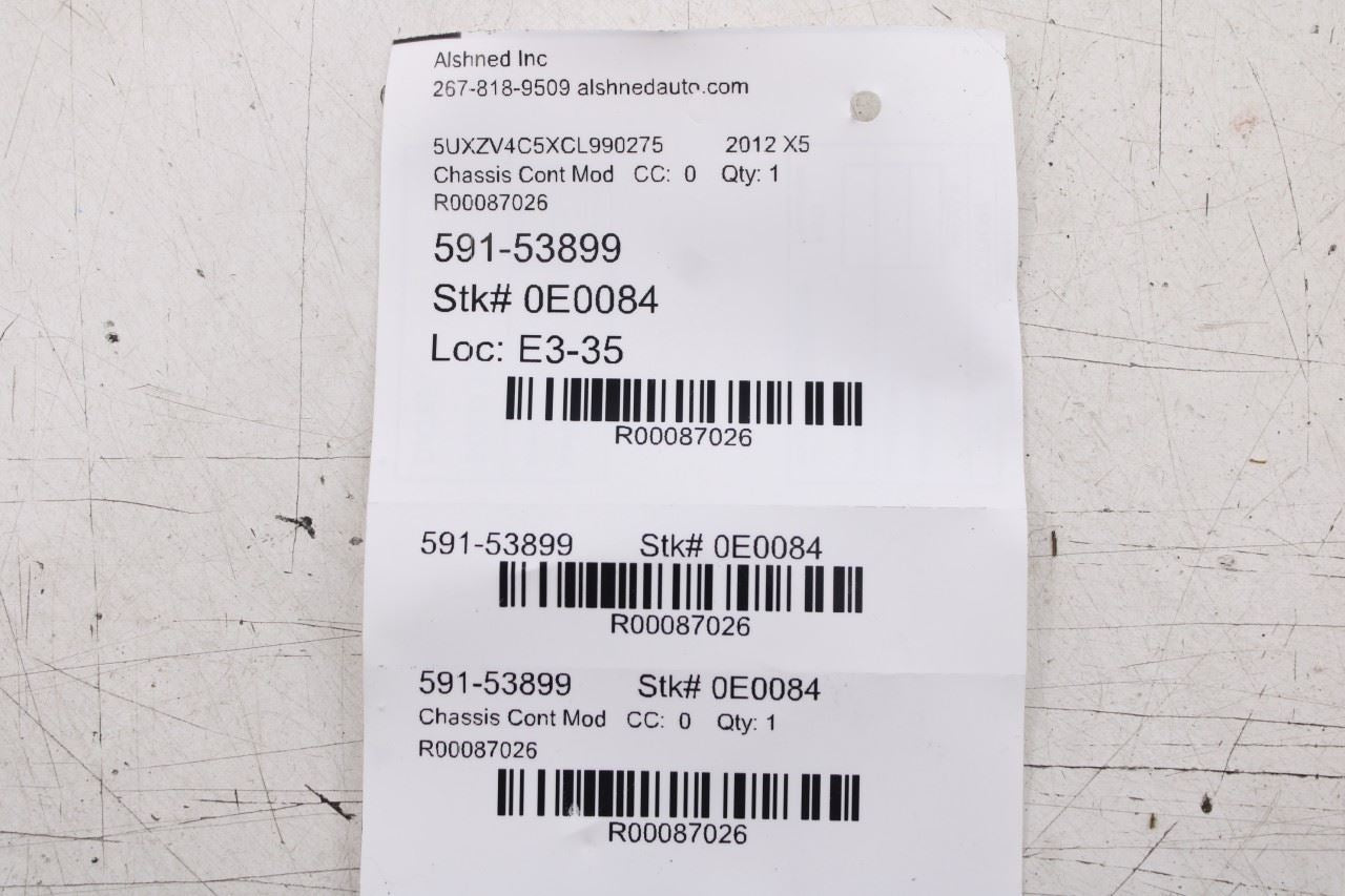 2007-2013 BMW X5 Xdrive35I Telematics Communication Computer Control Module OEM16