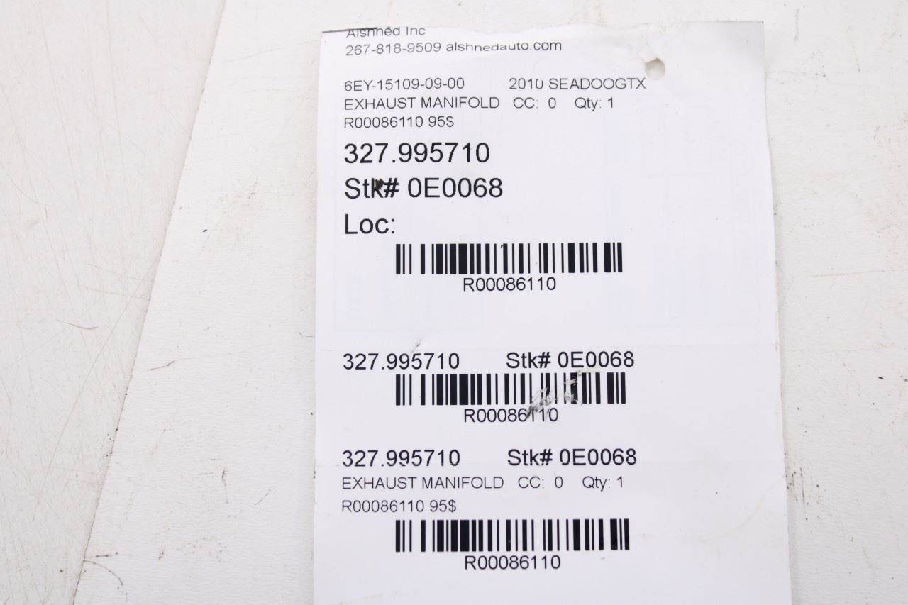 2010-2011 SeaDoo/BRP GTX IS (215) Exhaust System Manifold 274001434 OEM19