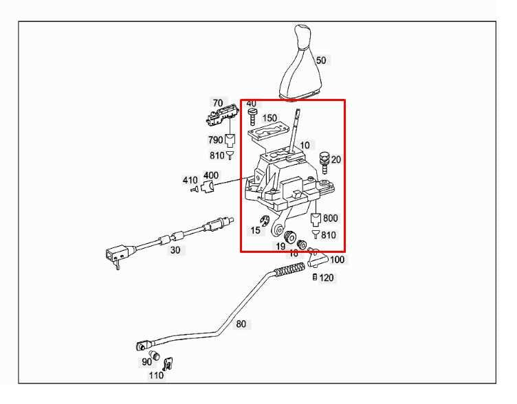 2003-2006 Mercedes-Benz E500 5.0L RWD Automatic Transmission Gear Shifter Lever - Alshned Auto Parts