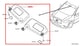 14-20 Infiniti QX60 FWD Front RH and LH Side Sun Visor Set w/ Illuminated Mirror - Alshned Auto Parts