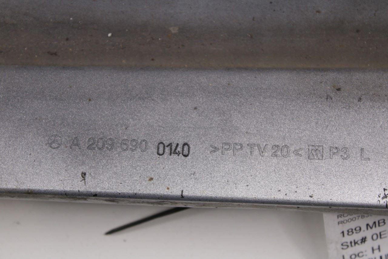 06-09 Mercedes-Benz CLK 350 Left Side Rocker Skirt Panel Molding 2096900140 OEM - Alshned Auto Parts