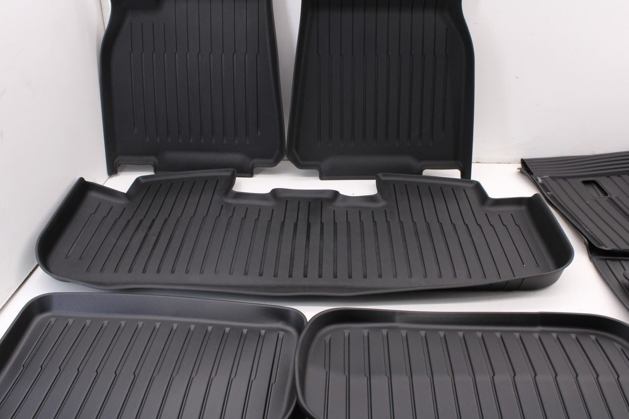 25-26 Tesla Y Juniper Front Rear RH and LH All-Weather Floor Mats Set Brand NEW - Alshned Auto Parts