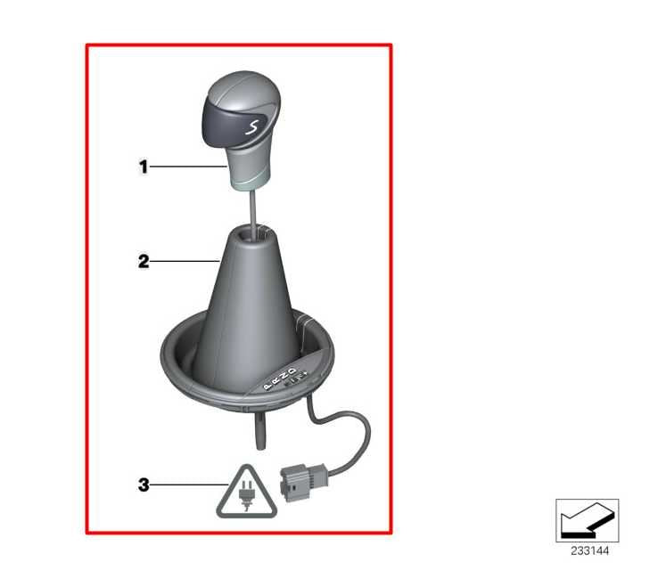 2011-16 Mini Countryman Cooper S 1.6L Auto Transmission Gear Shifter Lever Knob2