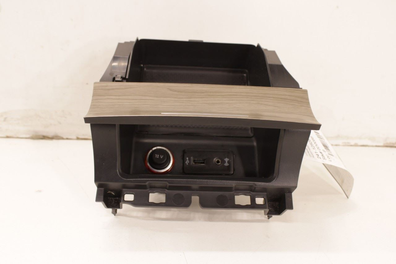 16-18 Volkswagen Passat SE 1.8L FWD Center Console Storage Tray w/ Power Outlets - Alshned Auto Parts
