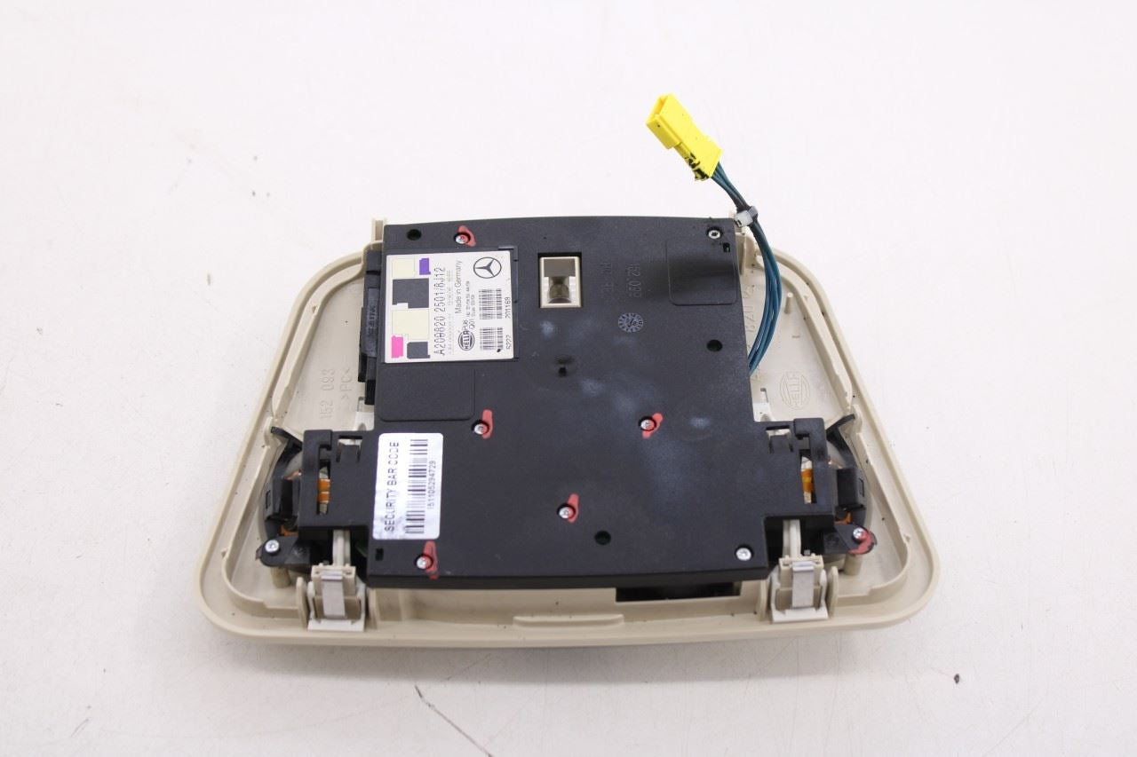 2006-2009 Mercedes-Benz CLK350 Inner Front Roof Overhead Console 20982025018J1210