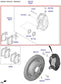 2018-2023 KIA Stinger GT2 AWD Rear Right and Left Side Brembo Brake Disc Caliper - Alshned Auto Parts