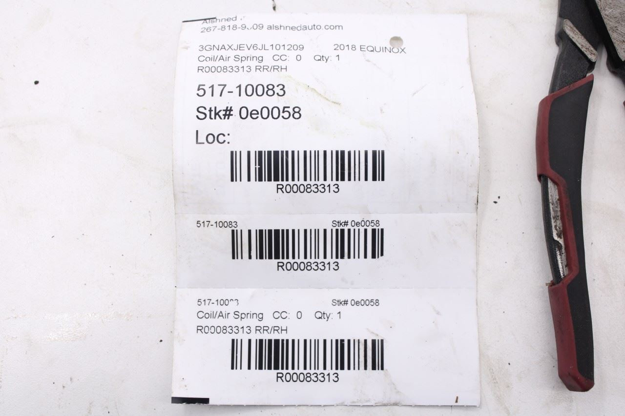 2018-2024 Chevrolet Equinox LT Rear Right Passenger Side Suspension Coil Spring15