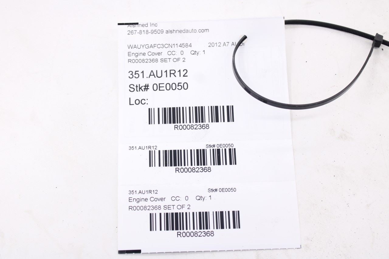 2012-2017 Audi A7 Premium 3.0L Engine Appearance Motor Cover Set of 2 06E103927K16