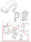 16-22 KIA Sportage Nightfall Front Right and Left Side Brake Disc Caliper *ReaD* - Alshned Auto Parts