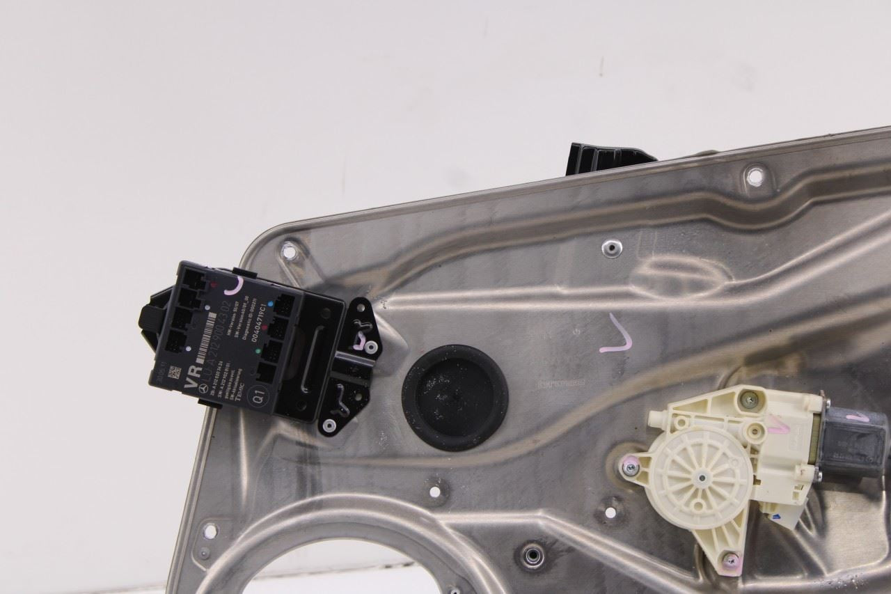2010-16 Mercedes-Benz E 350 Luxury 4Matic FR RH Door Window Regulator w/ Carrier2