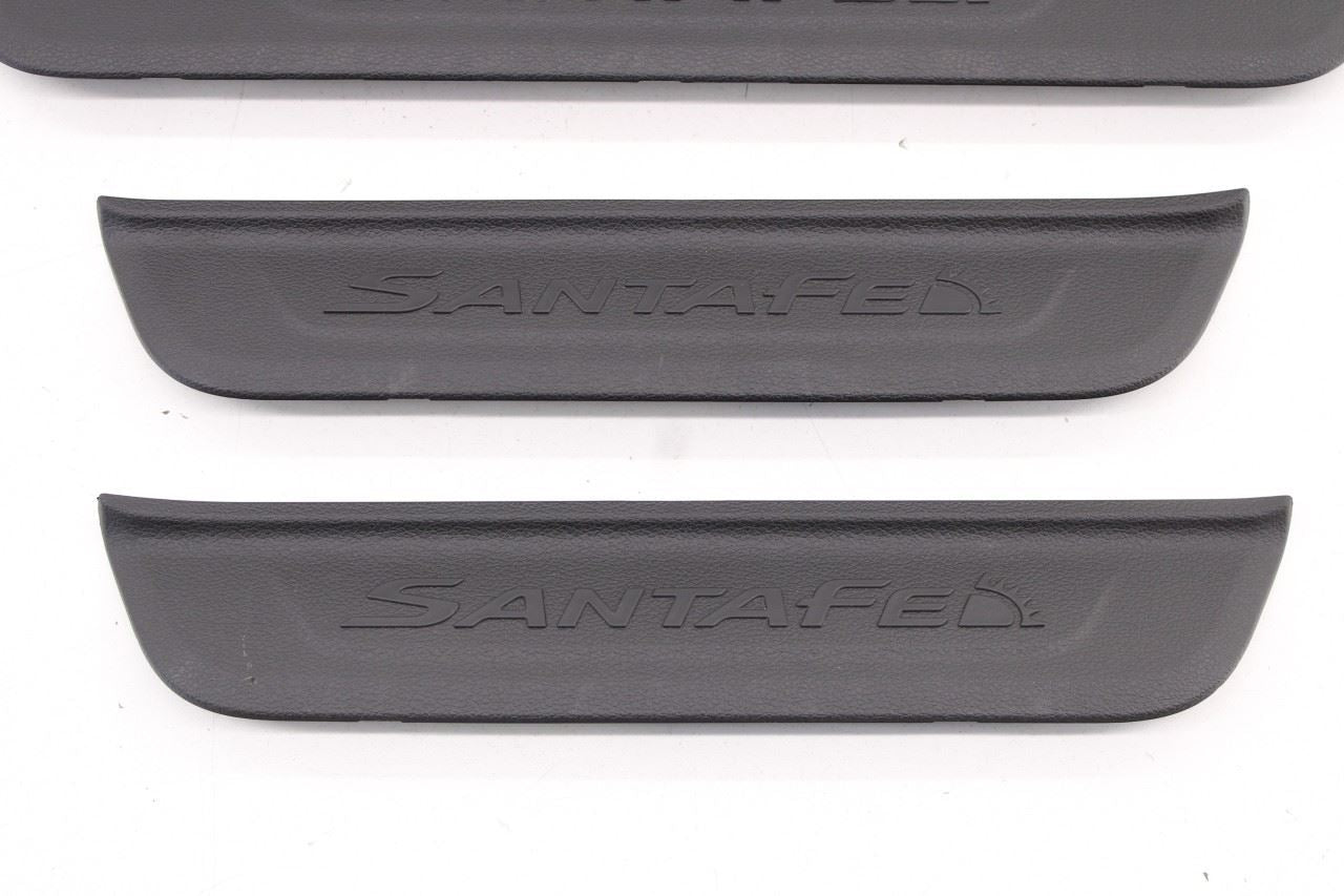 19-23 Hyundai Santa Fe SEL Front and RR Right and Left Door Sill Scuff Plate Set - Alshned Auto Parts