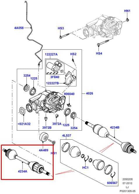 2003-12 Land Rover Range Rover HSE 4x4 Rear Right Side CV Axle Drive Half Shaft - Alshned Auto Parts