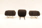 18-20 Ford EcoSport SE Rear Right Left and Center 2nd Row Seat Headrest Set of 3 - Alshned Auto Parts
