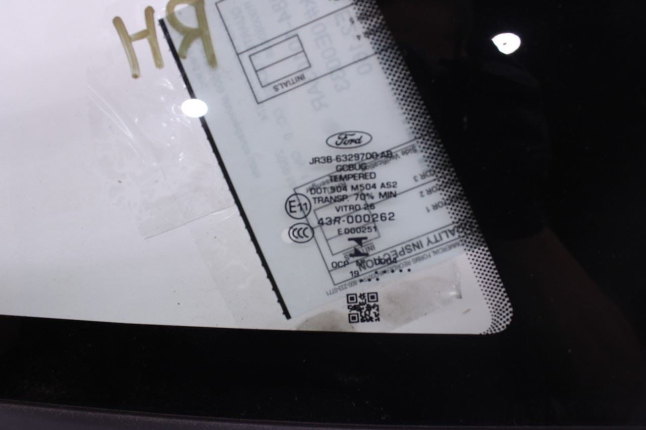 2015-2023 Ford Mustang GT Rear Right Side Quarter Window Glass JR3Z-6329710-D - Alshned Auto Parts