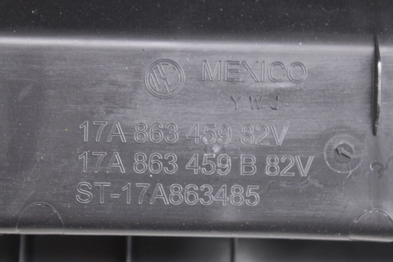 2019-26 Volkswagen Jetta SE Rear Trunk Loading Sill Scuff Plate 17A-863-459-82V10