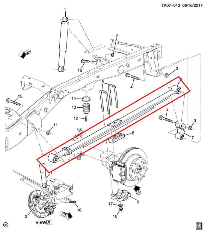 2007-2015 Chevrolet Silverado 1500 Work Truck 2WT 4WD Rear Left Side Leaf Spring - Alshned Auto Parts