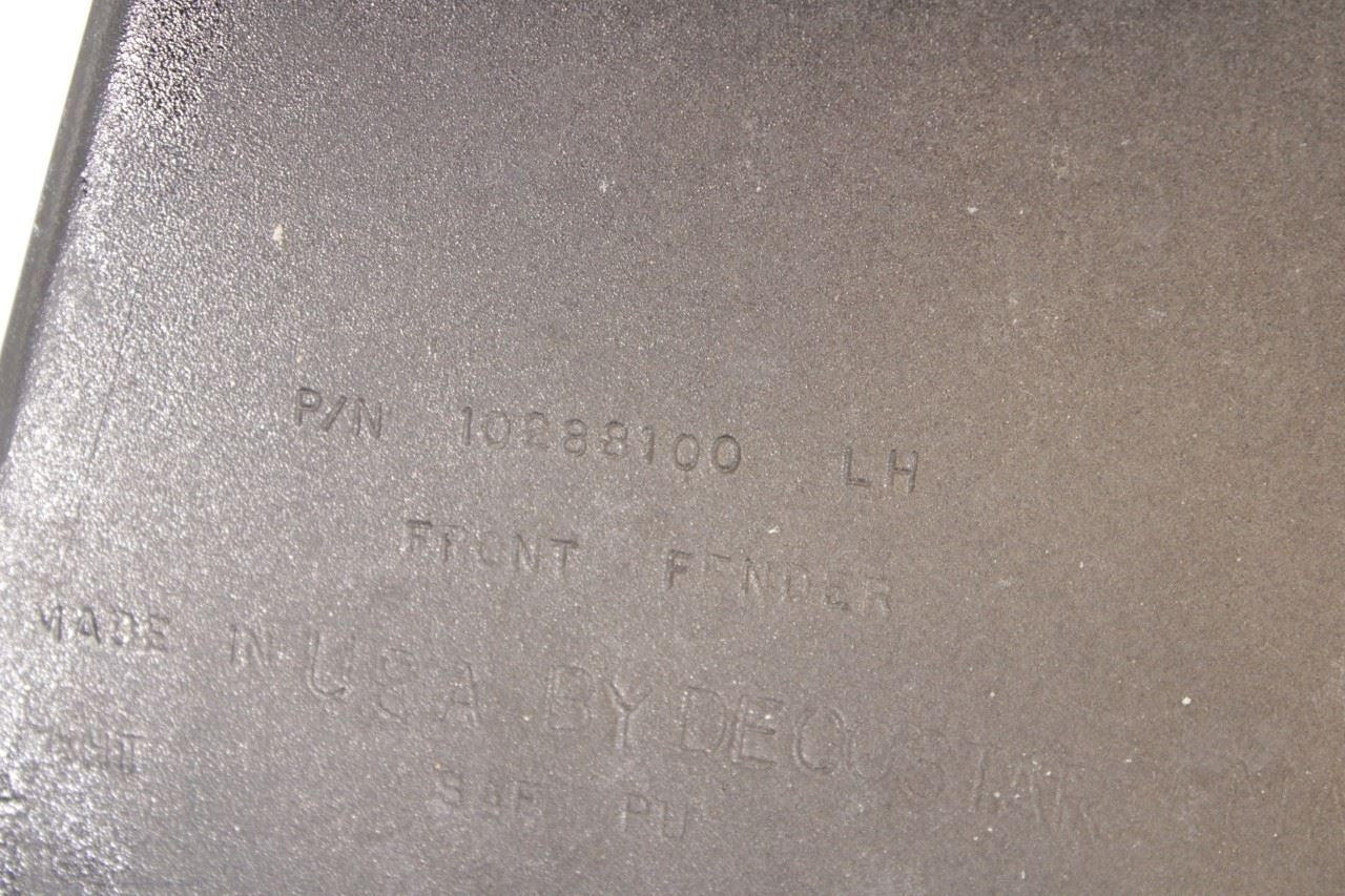 97-04 Chevrolet Corvette Front Left Driver Side Fender Panel 10288100 OEM *ReaD* - Alshned Auto Parts