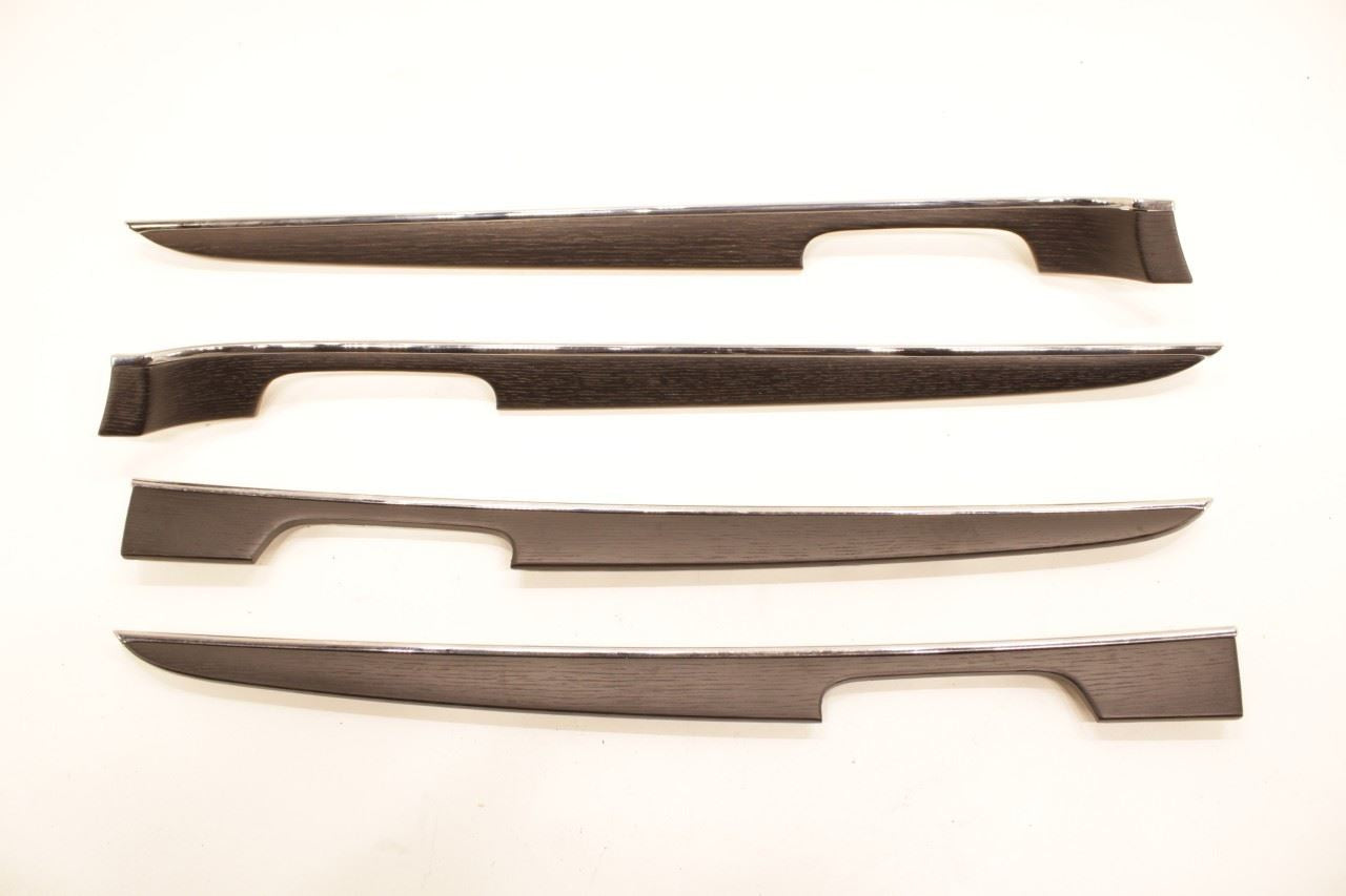 2014-21 Jeep Grand Cherokee Summit Front Rear RH LH Side Door Applique Panel Set - Alshned Auto Parts