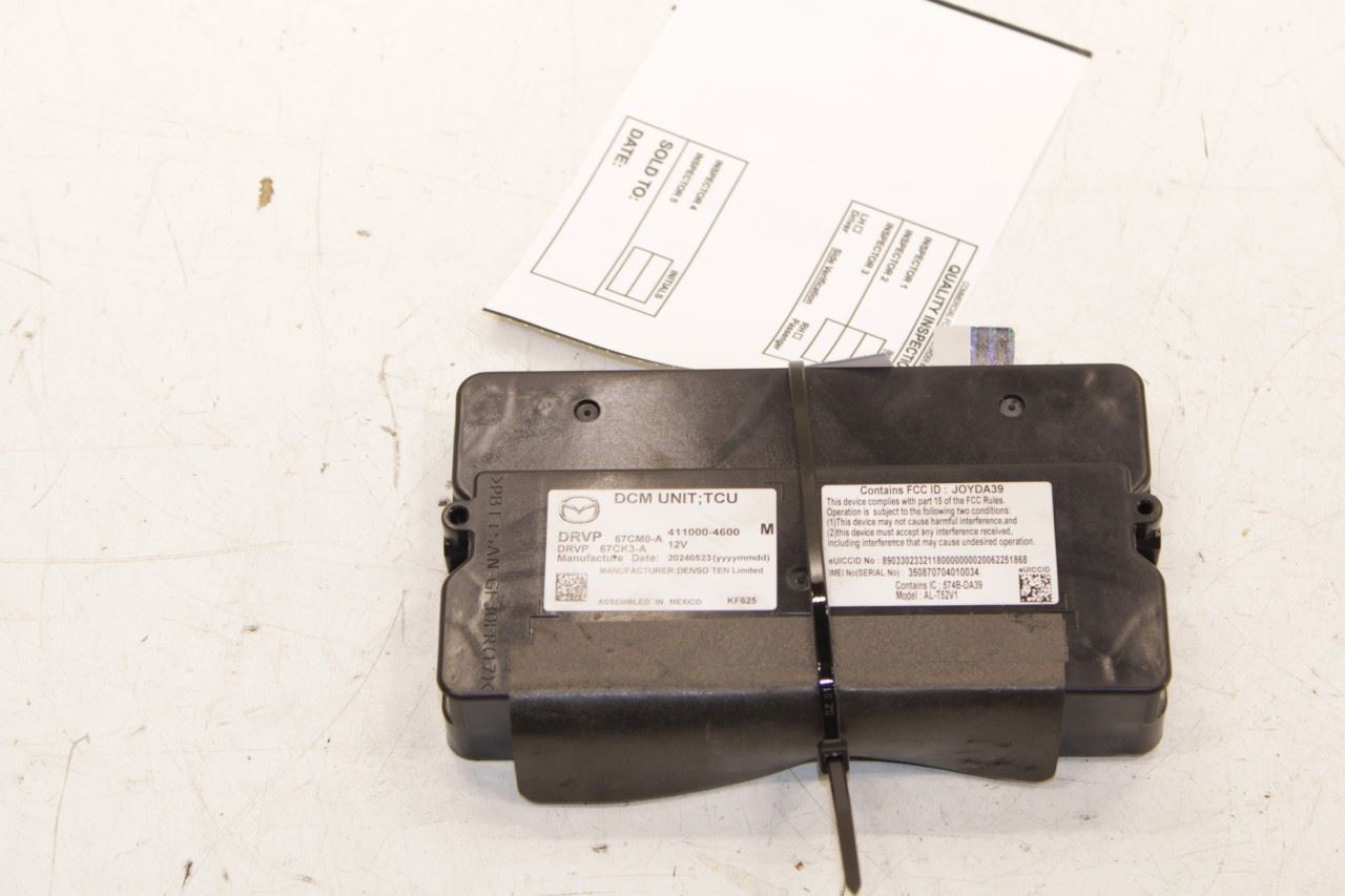 2024-2025 Mazda CX-30 2.5 S Data Telematics Communication Control Module - Alshned Auto Parts