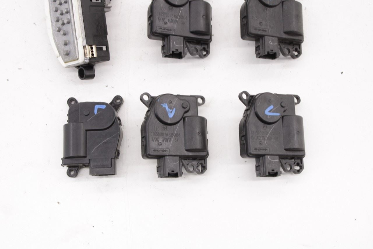 14-21 Jeep Grand Cherokee HVAC Blend Door Actuator Set 5 w Blower Motor Resistor - Alshned Auto Parts