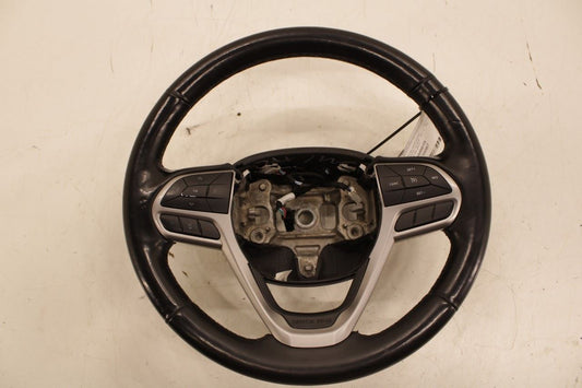 14-22 Jeep Cherokee Latitude 3.2L 4WD Steering Wheel Leather w/ Control Buttons - Alshned Auto Parts